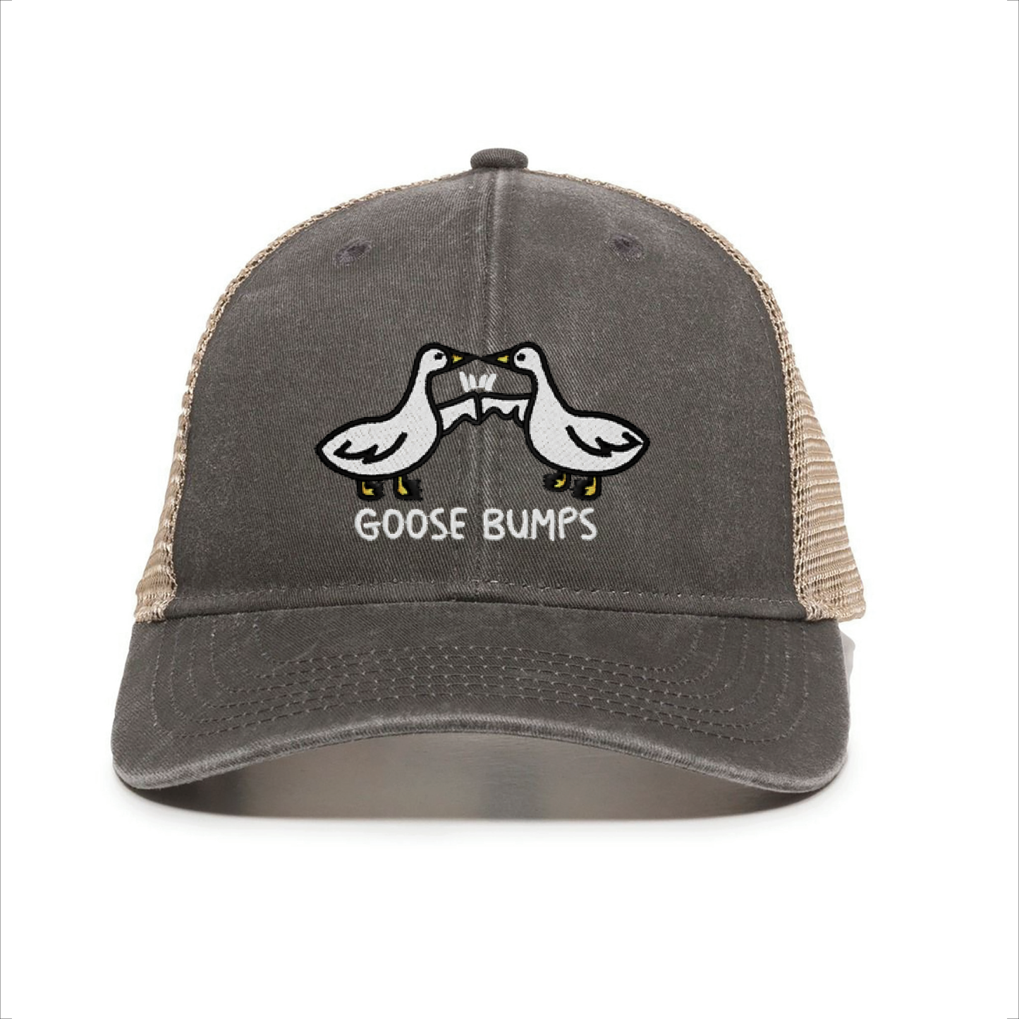 Goose Bumps Embroidered Ladies Ponytail Cap