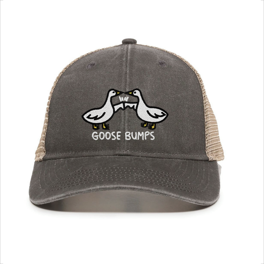 Goose Bumps Embroidered Ladies Ponytail Cap