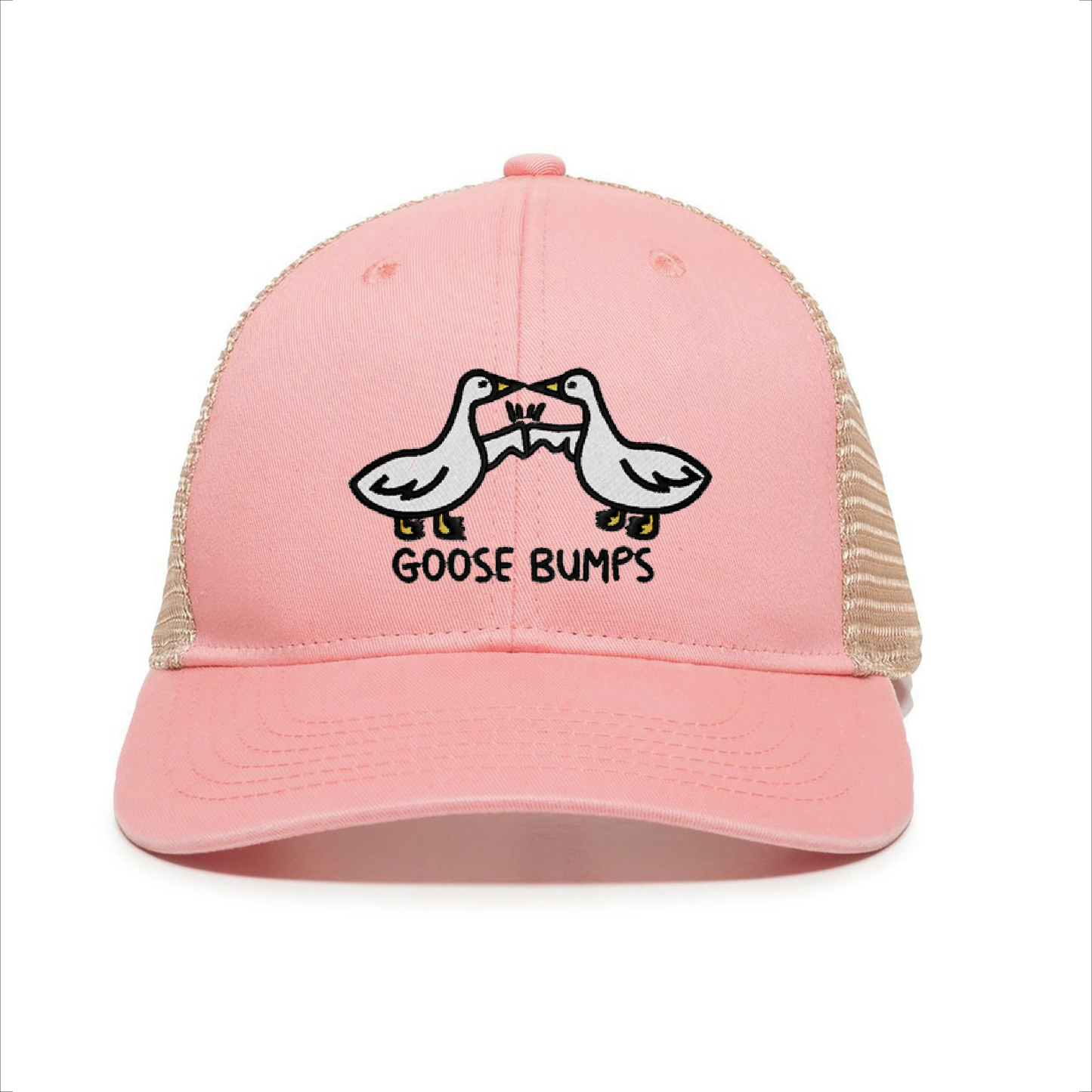 Goose Bumps Embroidered Ladies Ponytail Cap