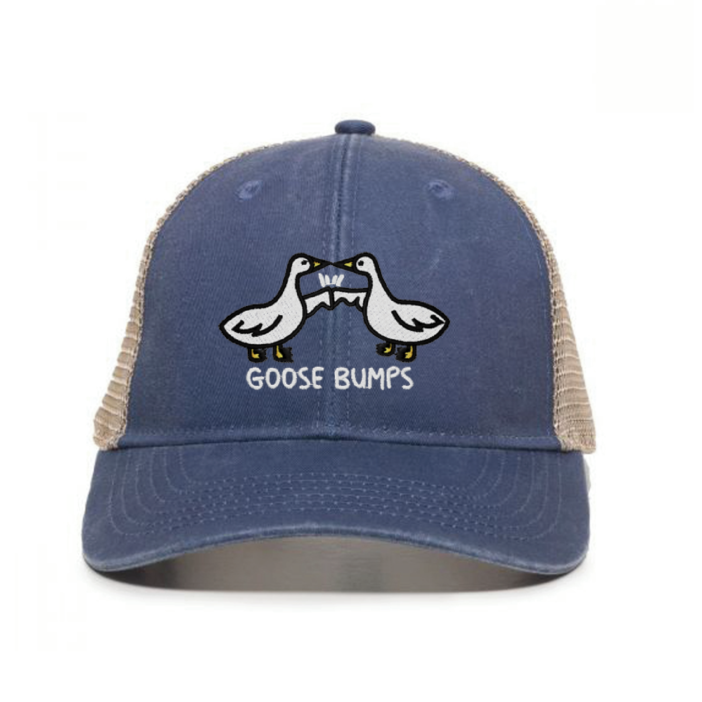 Goose Bumps Embroidered Ladies Ponytail Cap