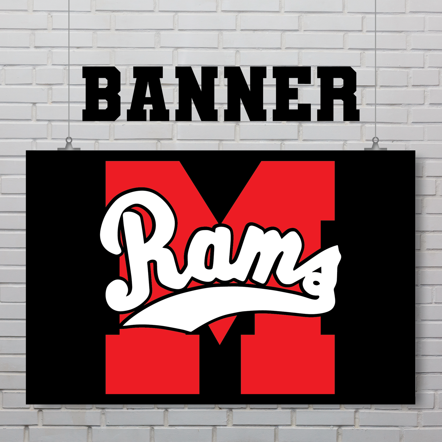Montrose Rams Banner