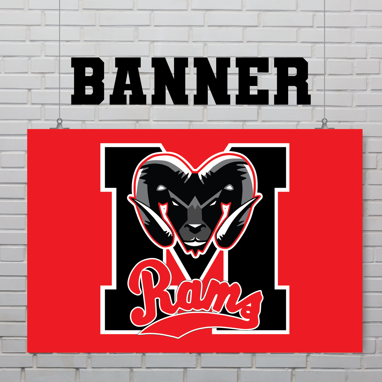 Montrose Rams Banner