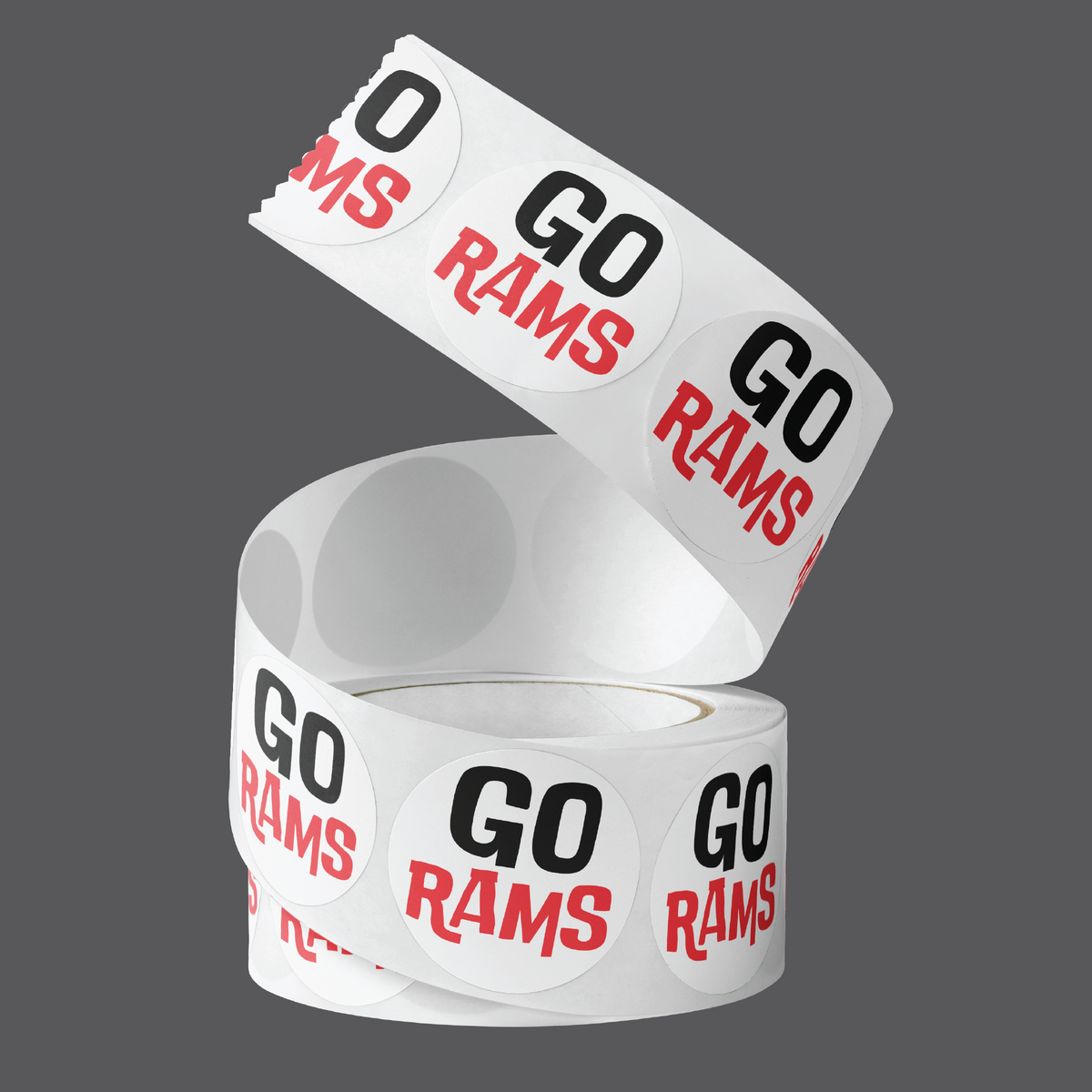 Los Angeles Rams Sticker Rams Stickers on a Roll β Acorn & Company