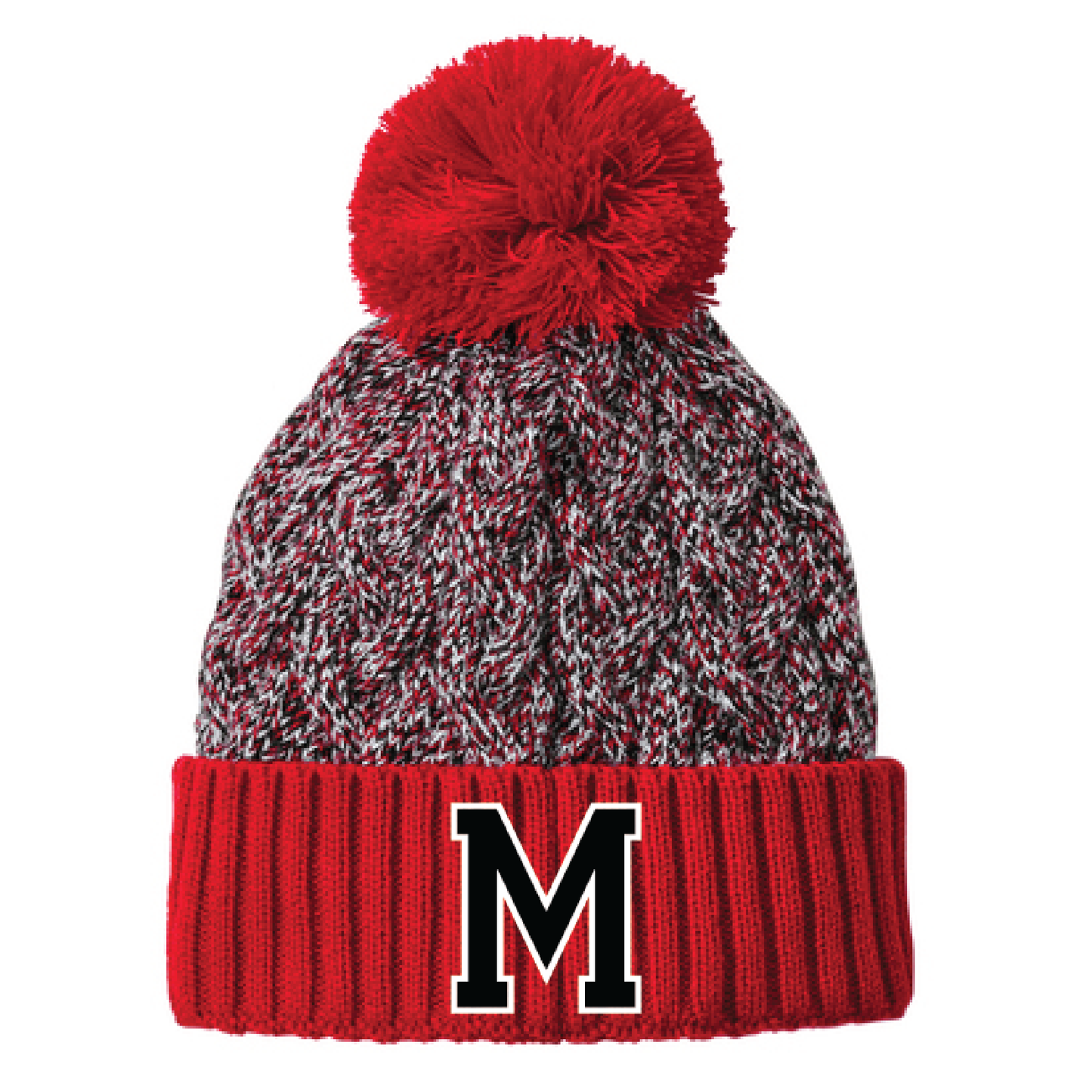 Rams Embroidered Cuff Beanie