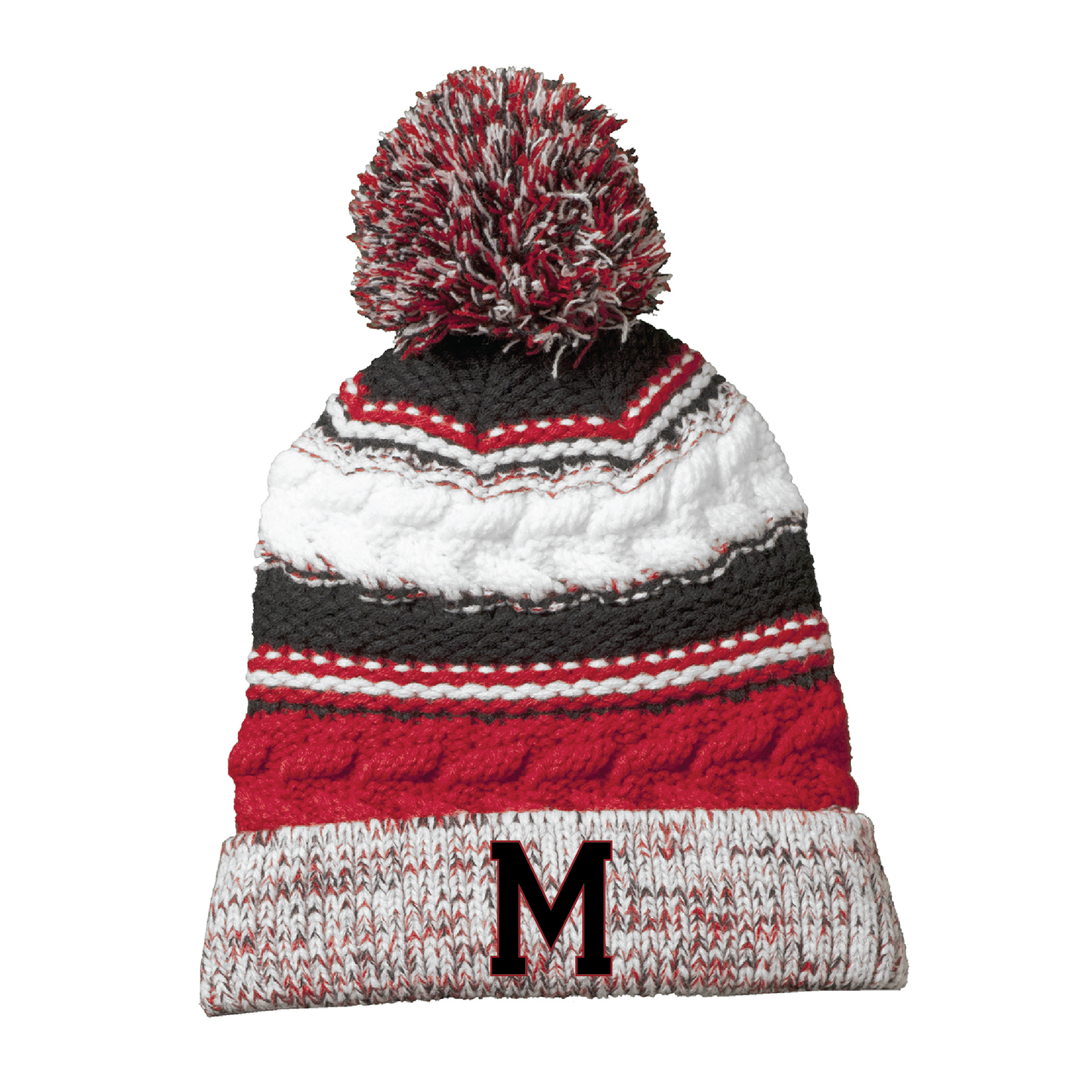 Rams Embroidered Cuff Beanie