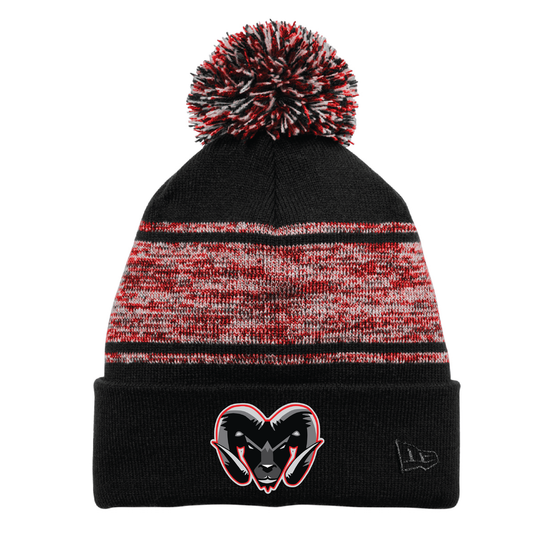 Rams Embroidered Cuff Beanie
