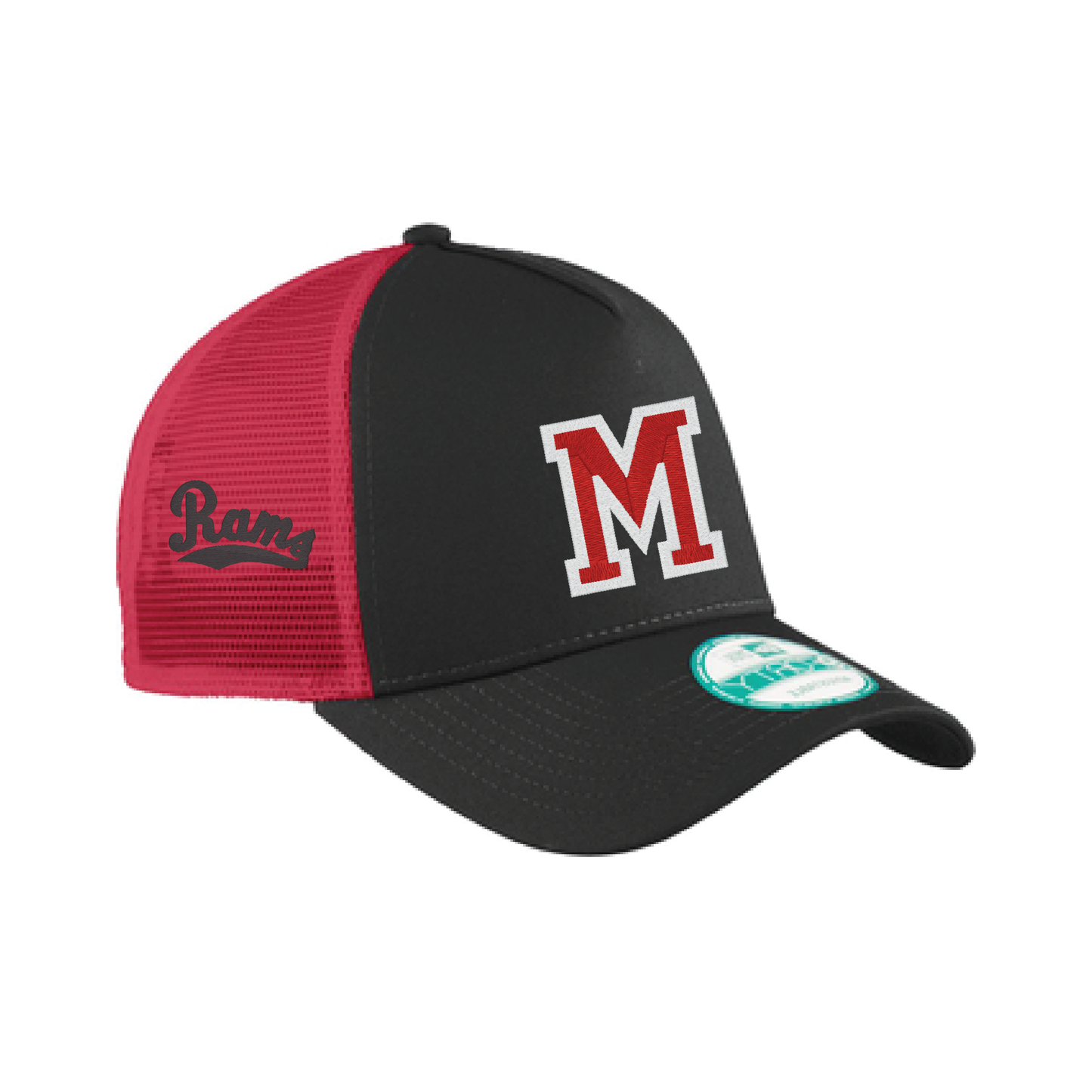 Montrose Rams Embroidered Snapback Trucker Cap