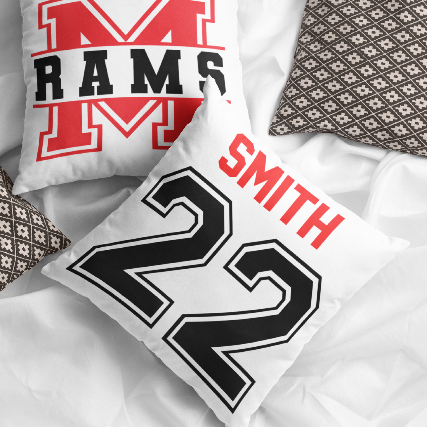 Personalized Sports Spirit Pillow Cover