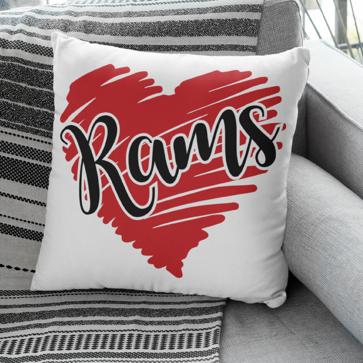 Montrose Rams Spirit Pillow Cover