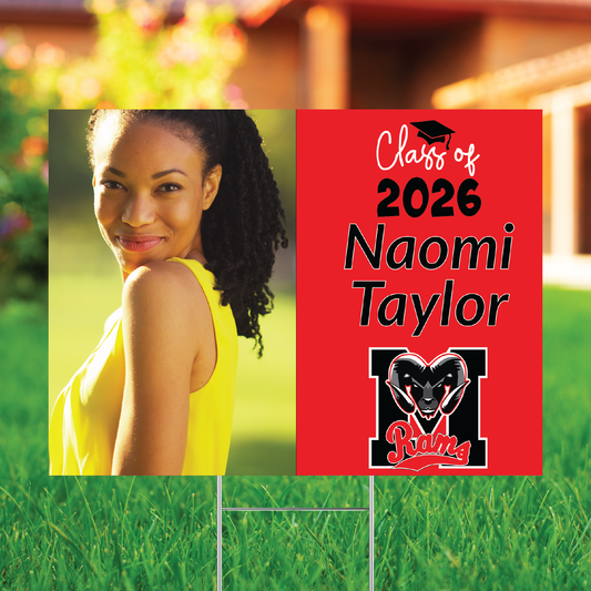 Montrose Senior Sign Design #12