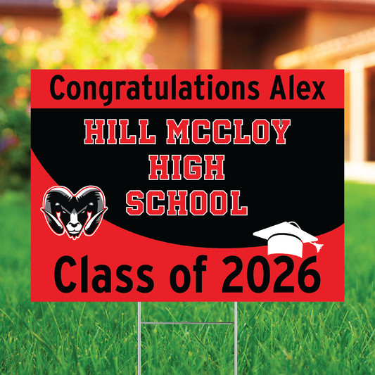 Montrose Senior Sign Design #6