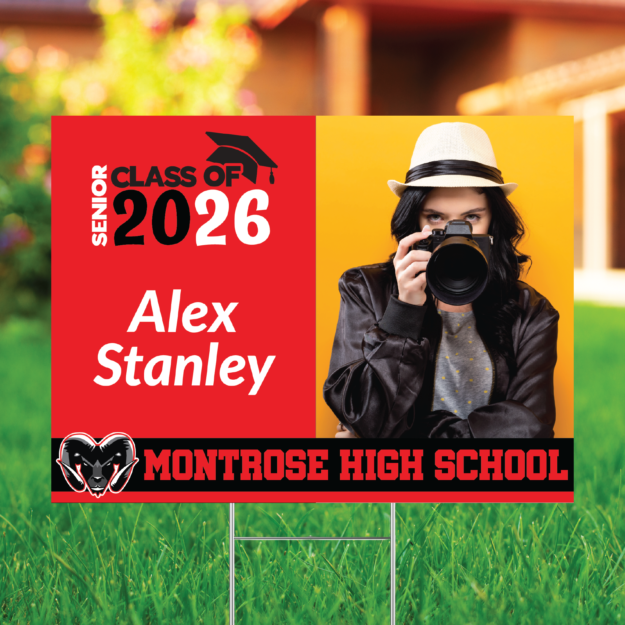 Montrose Senior Sign Design #10 – Acorn & Company