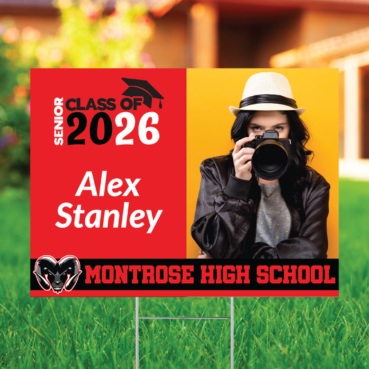Montrose Senior Sign Design #10