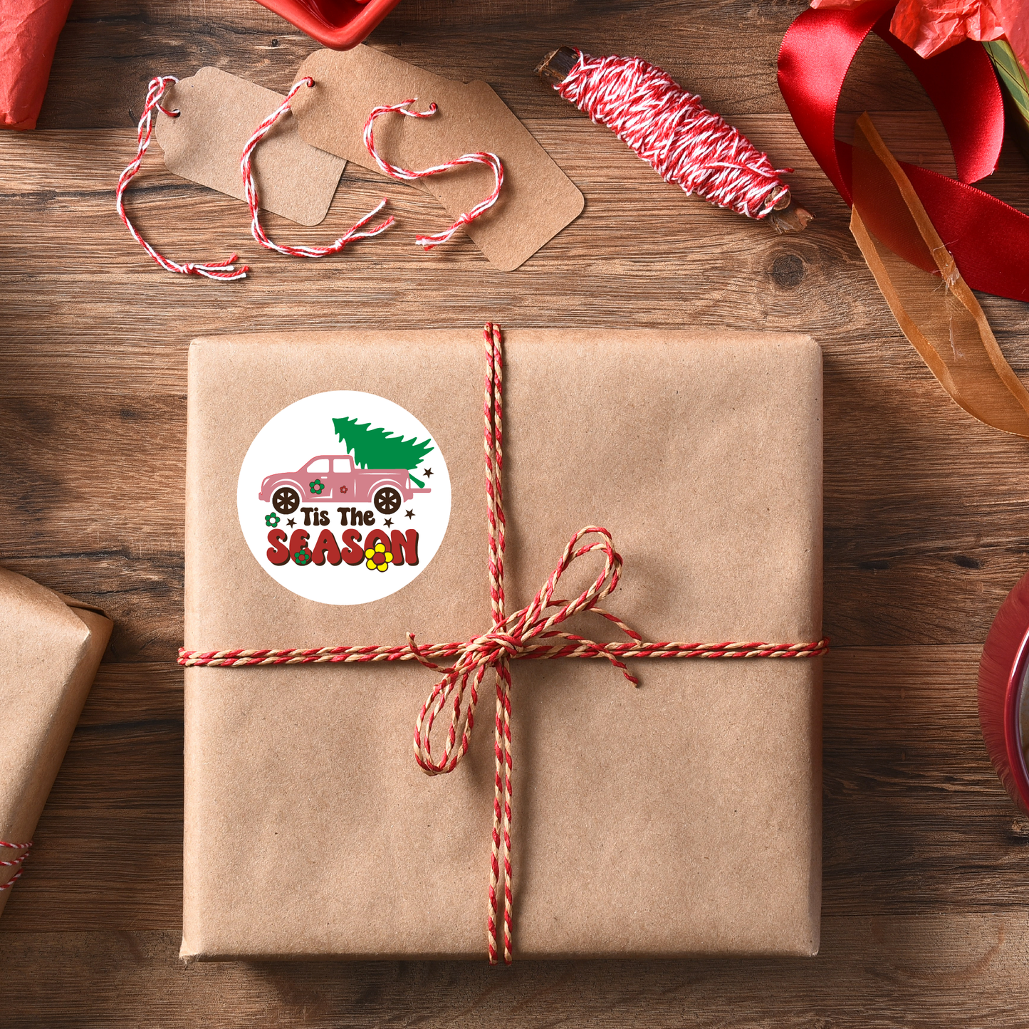 Tis The Season Holiday Stickers