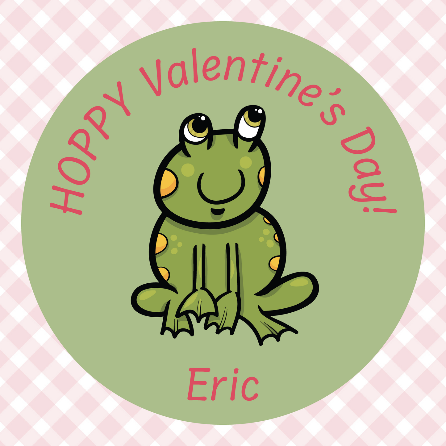 Personalized Valentine's Day Stickers
