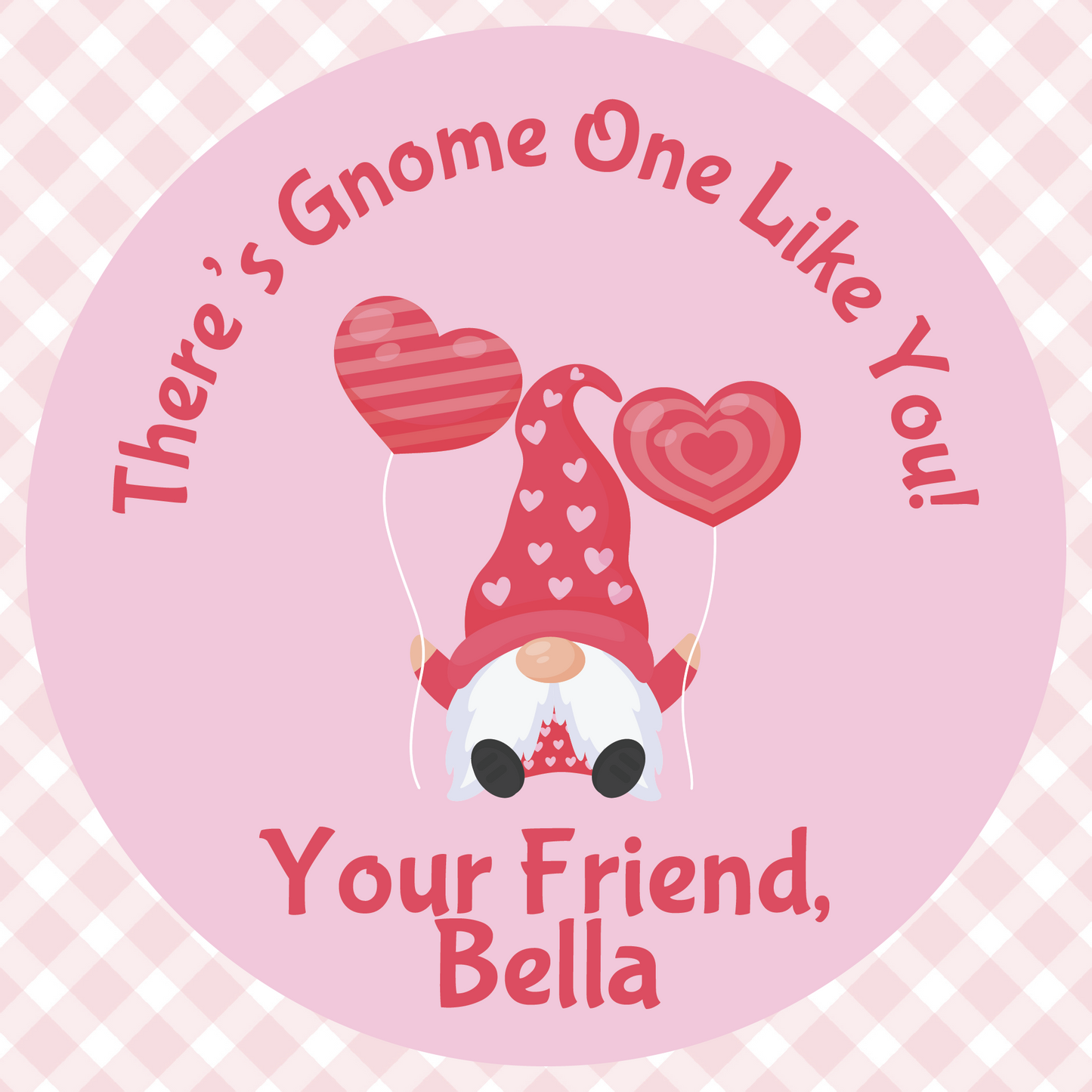 Personalized Valentine's Day Stickers