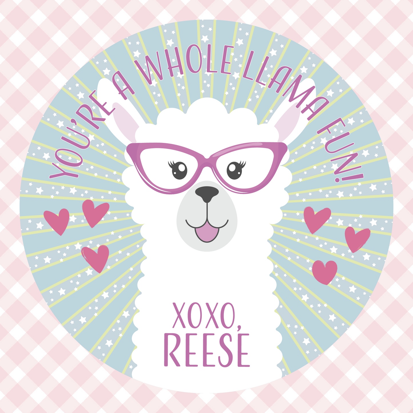 Personalized Valentine's Day Stickers