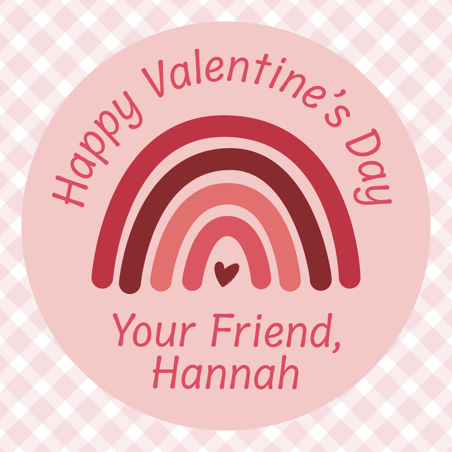 Personalized Valentine's Day Stickers