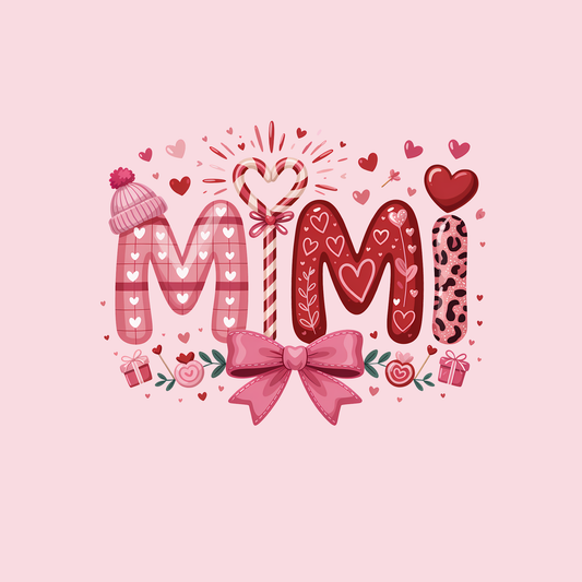 Mimi Valentine's Day DTF Transfer