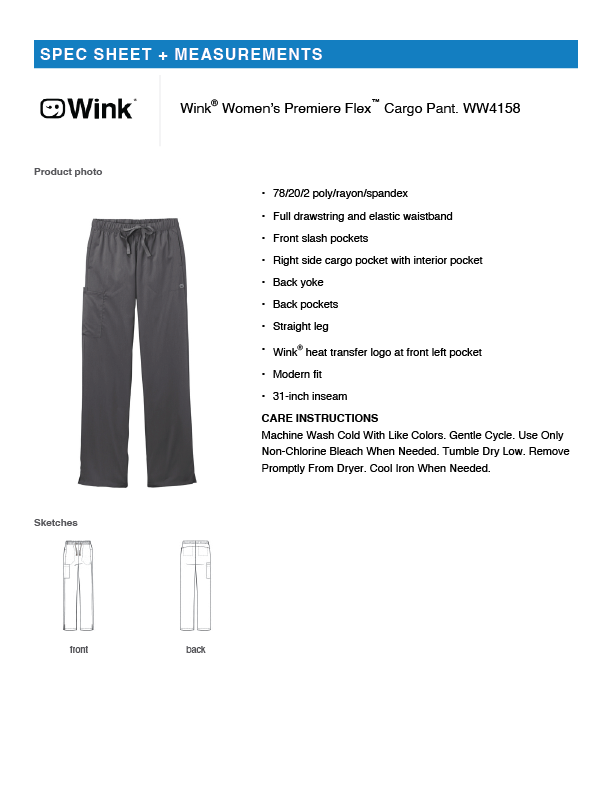 Women’s Premiere Flex Cargo Pant