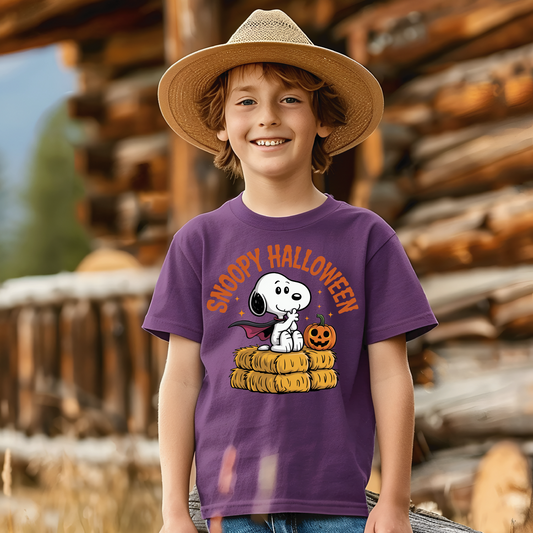 Youth Fall Festival Tee | Snoopy Halloween Edition