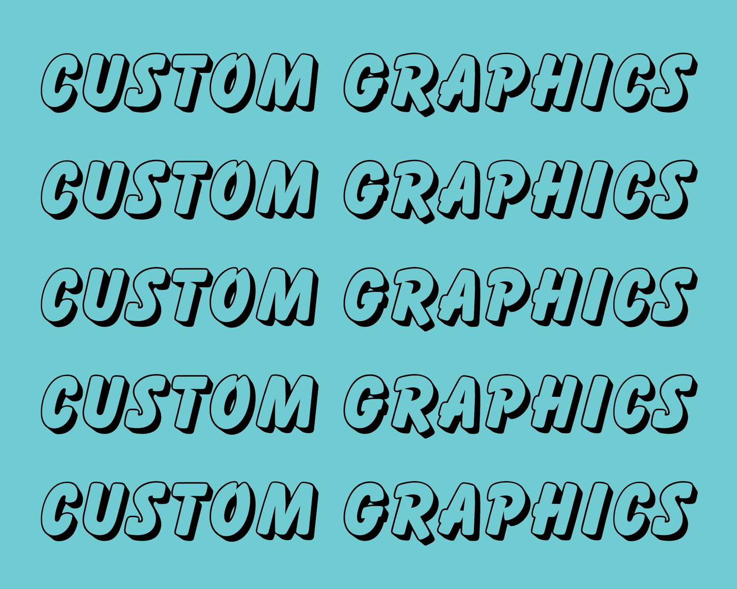 Graphics on Customer Supplied Shirt